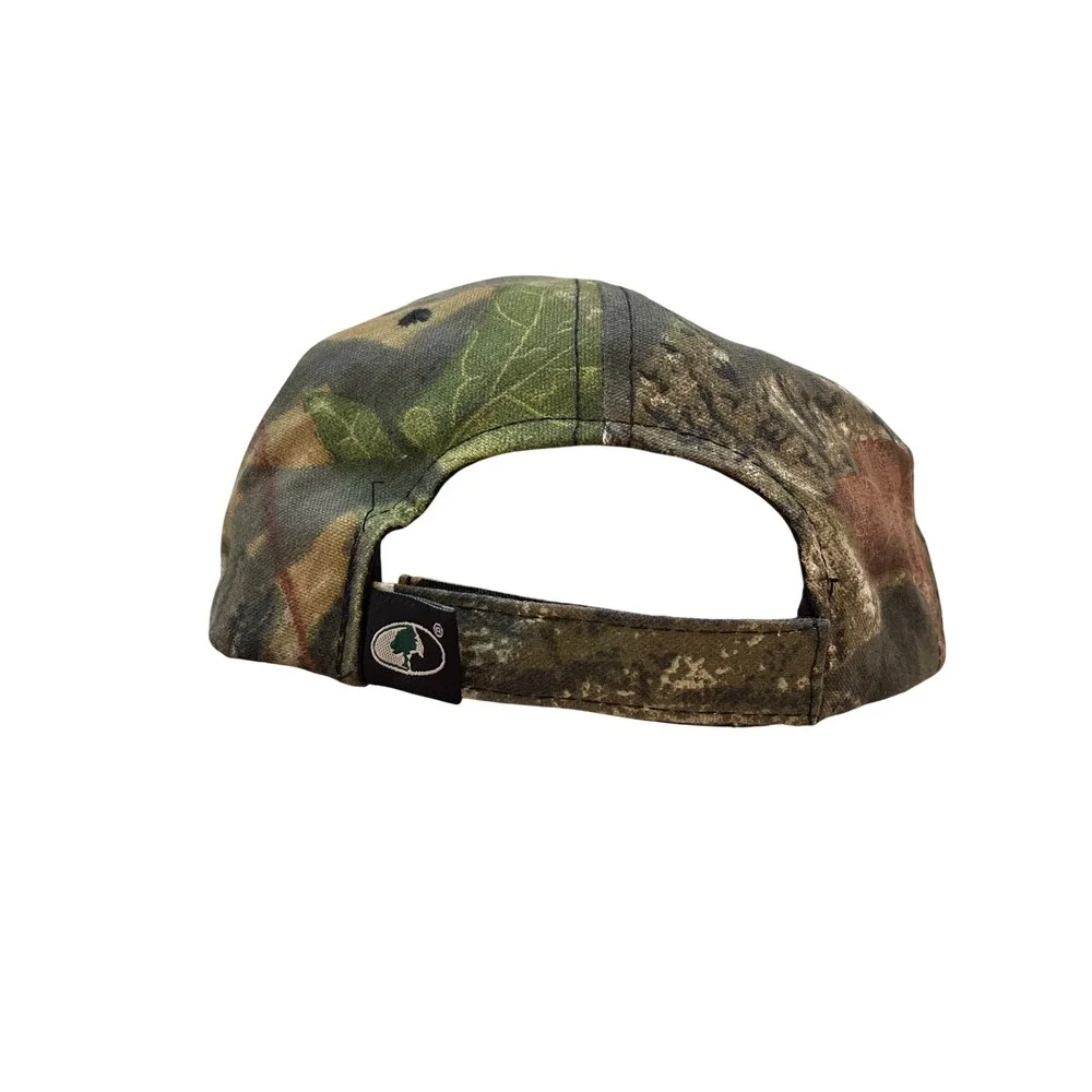 Livingston Bridge Hunt Club Camo Hat Pink Deer Skull Embroidery Port Authority